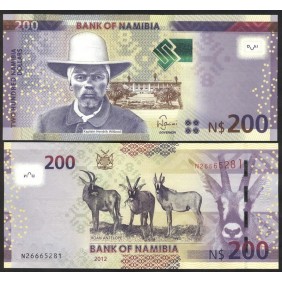 NAMIBIA 200 Dollars 2012