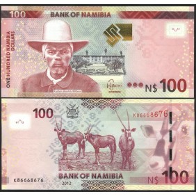 NAMIBIA 100 Dollars 2012