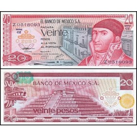 MEXICO 20 Pesos 1977