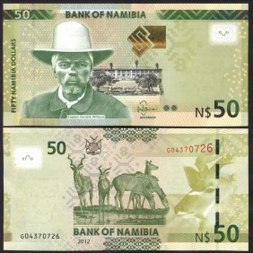 NAMIBIA 50 Dollars 2012