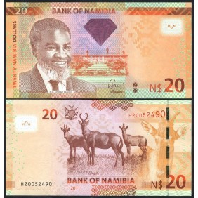 NAMIBIA 20 Dollars 2011