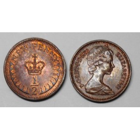GREAT BRITAIN 1/2 Penny 1979