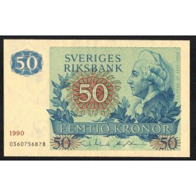 SWEDEN 50 Kronor 1990