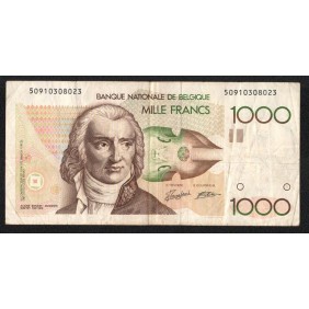 BELGIUM 1000 Francs 1980/96