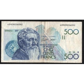 BELGIUM 500 Francs 1982