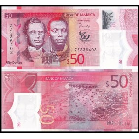 JAMAICA 50 Dollars 2022...