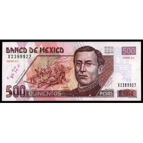 MEXICO 500 Pesos 05.11.2004