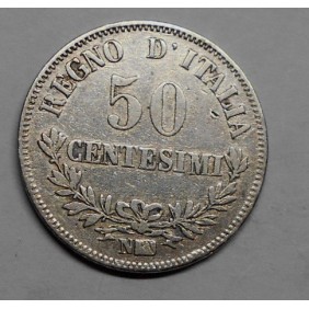 50 Centesimi 1867 N Valore AG