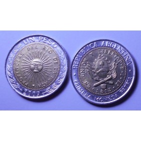 ARGENTINA 1 Peso 2009...
