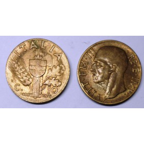 10 Centesimi Impero 1939...