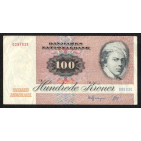 DENMARK 100 Kroner 1990