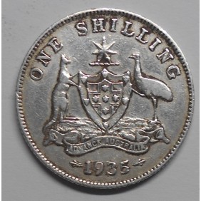 AUSTRALIA 1 Shilling 1935 AG