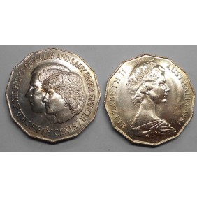 AUSTRALIA 50 Cents 1981...