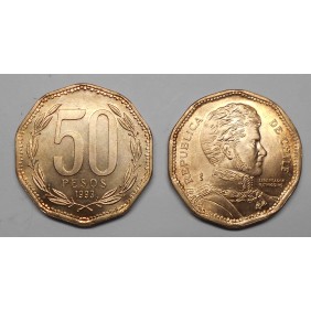 CHILE 50 Pesos 1993
