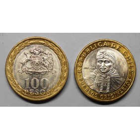 CHILE 100 Pesos 2003