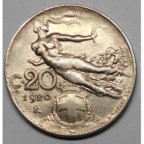 20 Centesimi 1920 donna...