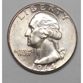 USA Washington Quarter 1964 AG