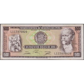 PERU 500 Soles de Oro 1975