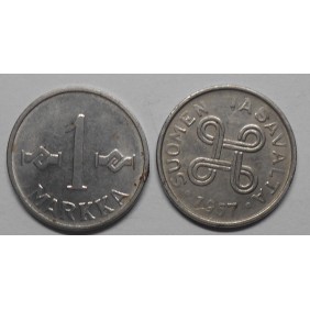 FINLAND 1 Markka 1957