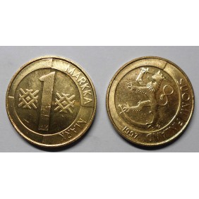 FINLAND 1 Markka 1997