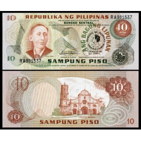 PHILIPPINES 10 Piso 1981