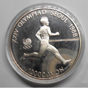 SOUTH KOREA 10.000 Won 1986...