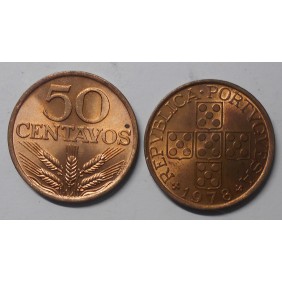 PORTUGAL 50 Centavos 1978