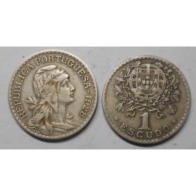 PORTUGAL 1 Escudo 1928
