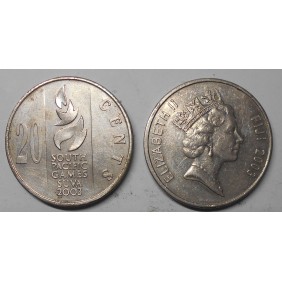 FIJI 20 Cents 2003 South...