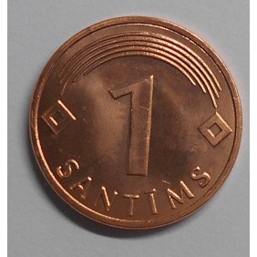 LATVIA 1 Santims 2003
