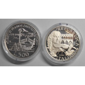 500 Lire 1991 VIVALDI  Proof