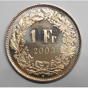 SWITZERLAND 1 Franc 2003