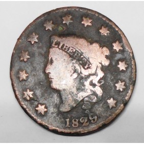 USA 1 Cent 1829 Coronet