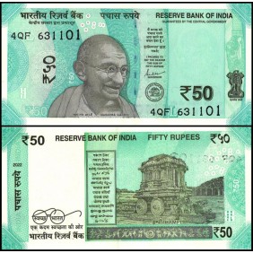 INDIA 50 Rupees 2022 Plate...
