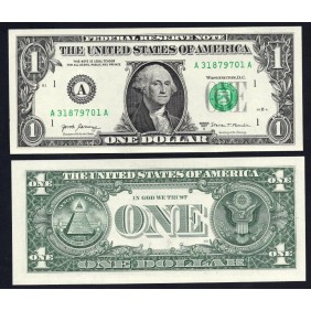 USA 1 Dollar 2017A Series A