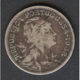 PORTUGAL 50 Centavos 1938