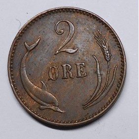 DENMARK 2 Ore 1899