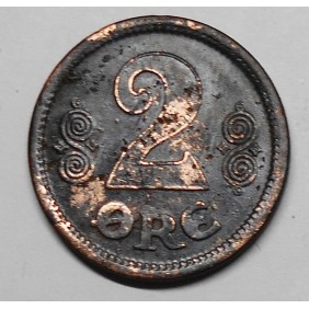 DENMARK 2 Ore 1914