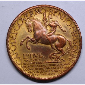 BUONO 2 LIRE 1928
