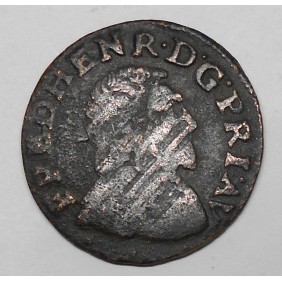 FRANCE Double Tournois 1642...