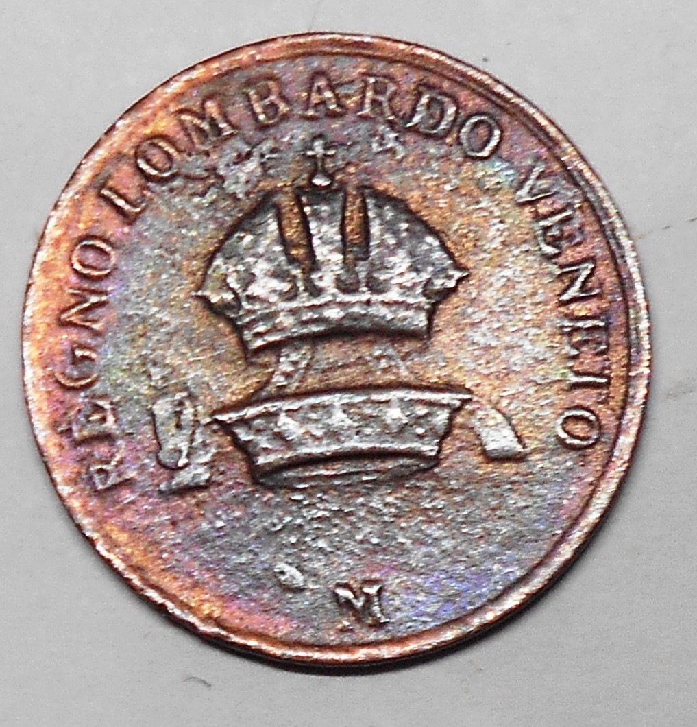 LOMBARDO VENETO 1 CENTESIMO 1822