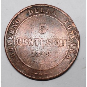 5 Centesimi 1859