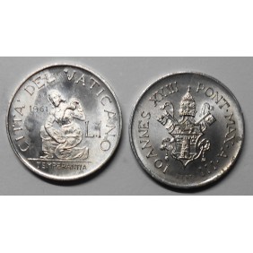 VATICANO 1 Lira 1961
