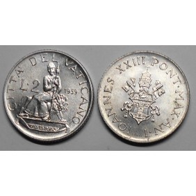 VATICANO 2 Lire 1959