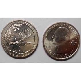 1/4 Dollar 2015 D Louisiana...
