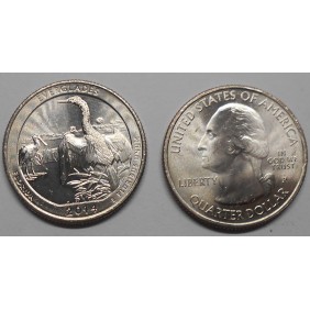 USA 1/4 Dollar 2014 P...