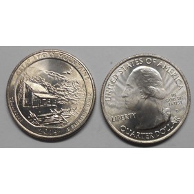 USA 1/4 Dollar 2014 D...