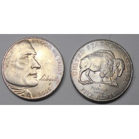 USA 5 Cents 2005 P Jefferson
