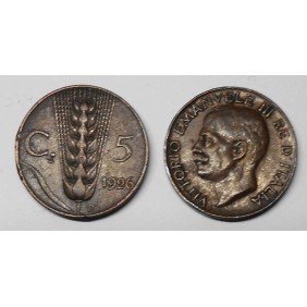 5 Centesimi 1926