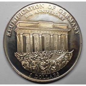 LIBERIA 5 Dollars 2000...